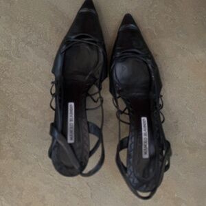 MANOLO BLAHNIK Kitty Heels